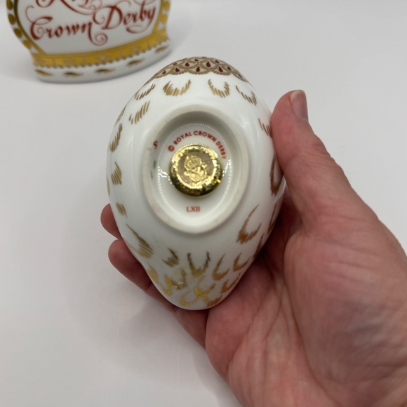 Royal Crown Derby Dappled Quail bone china paperweight figurine. EUC. - Picture 8 of 12